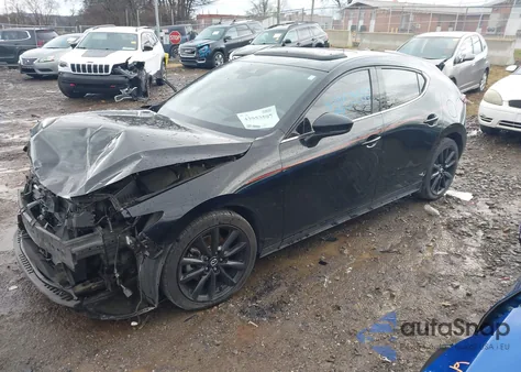 2020 Mazda Mazda3 Premium Package из США, поврежденный, VIN JM1BPBNM2L1160388